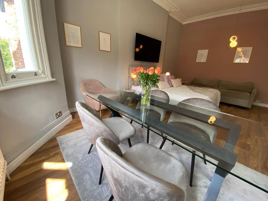 Studio For 3 Near Regents Park N5 Londres Exterior foto