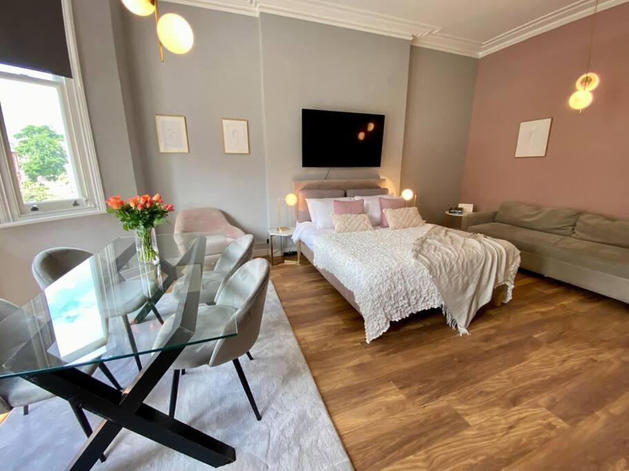 Studio For 3 Near Regents Park N5 Londres Exterior foto